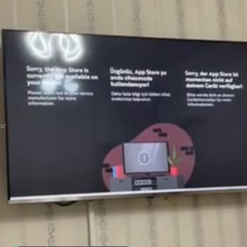 Vestel TV App Store Sorunu