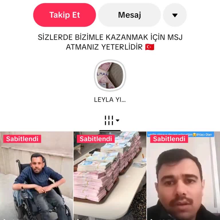 TikTok’ta Yardım İddiasıyla 200 TL Alınması Ve Aile Bilgileriyle Tehdit