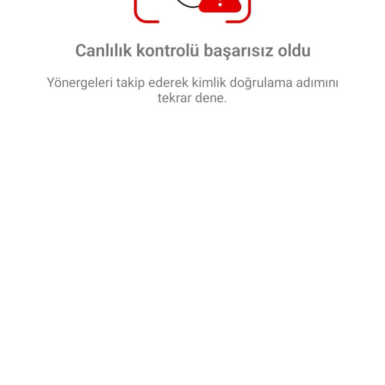 Canlılık Kontrolü Hatası Nedeniyle Vodafone Pay’a Giriş Yapamıyorum