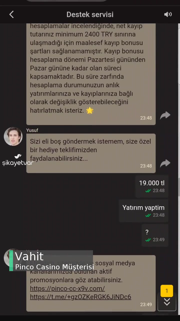 Pinco Casino Çekimi Vermediler 120.000 Ve Engellediler! videonun kapak resmi