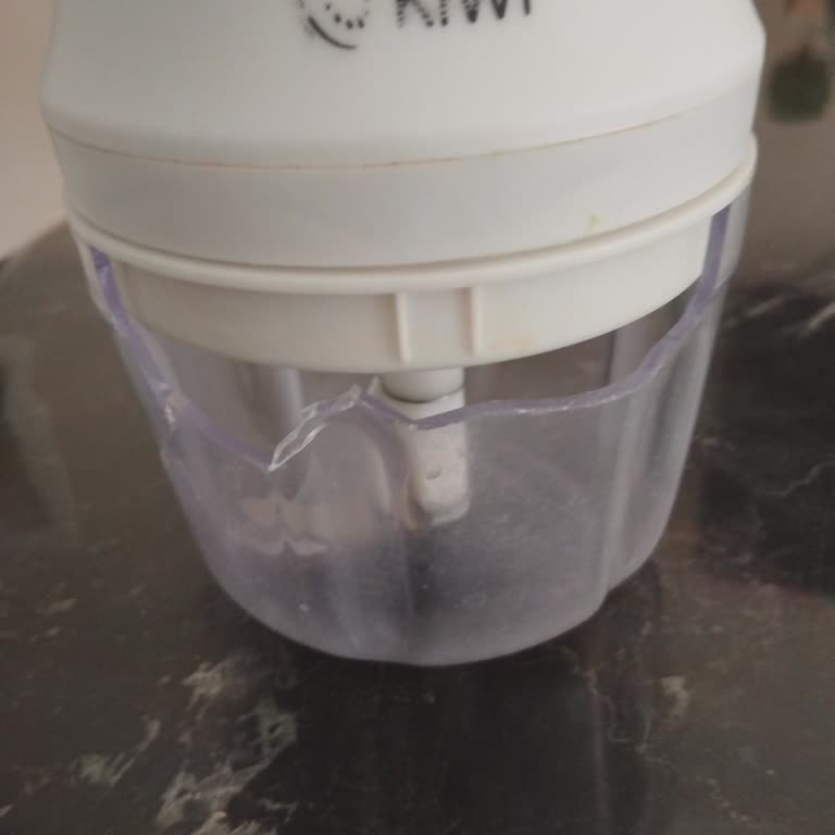 Kiwi KC 8203 Şarjlı Gıda Doğrayıcısının Alt Kavanozu Kırıldı, Yedek Parça Talebi