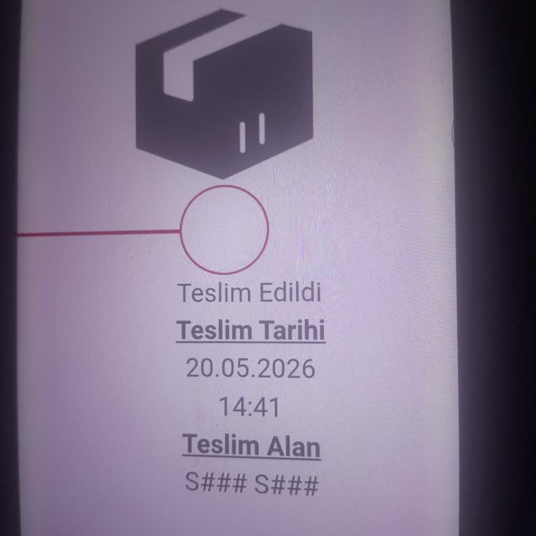 Teslim Edilmemiş Kargo Ve Yanıltıcı Takip Bilgisi