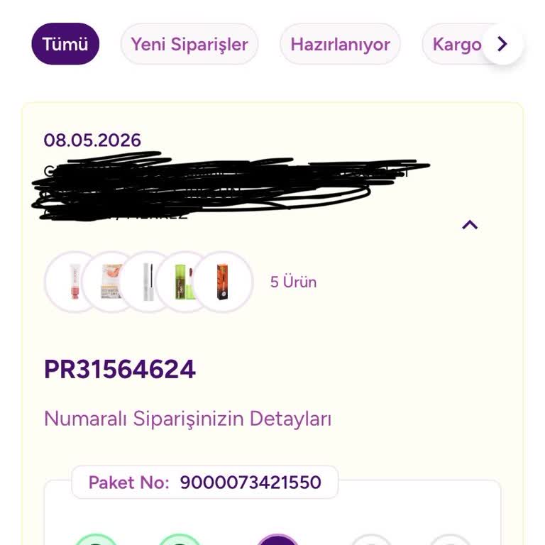 Gratis Siparişi Bayram Öncesi Gecikiyor, Acil Teslim Talebi