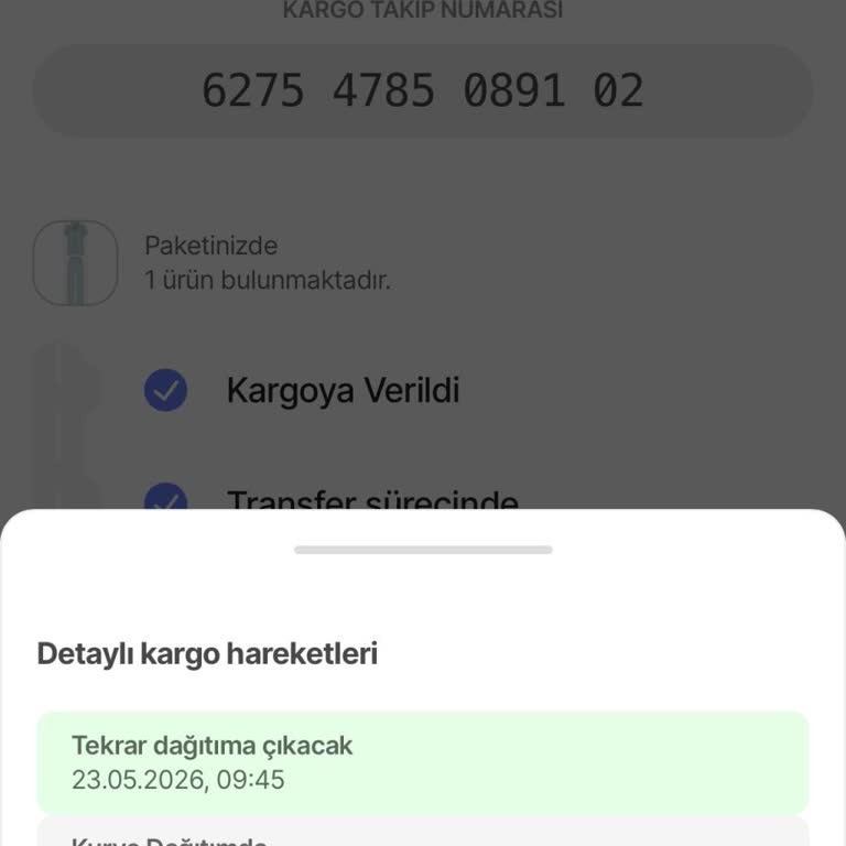 Hepsijet'in Cumartesi Teslimatını Reddetmesi Ve Güvenlikte Kargo Bırakmaması