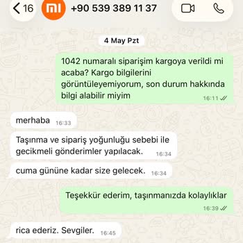 Kargo Gecikmesi Ve Sözlerin Tutulmaması Nedeniyle İade Talebi