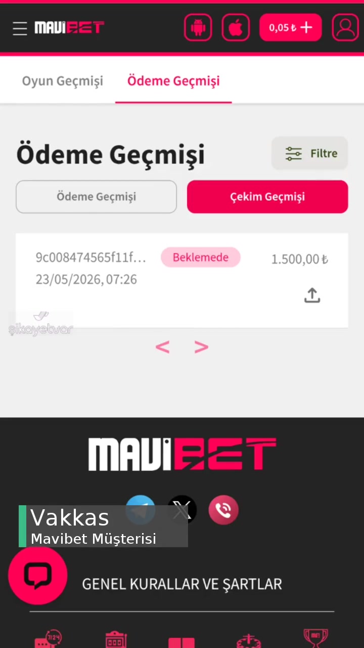 Mavibet Çekim İçin 5 Saattir Bekliyorum videonun kapak resmi