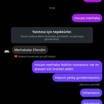 Yanlış Beden, Renk Ve Kalitesiz Ürünler İçin Tam İade Talebi