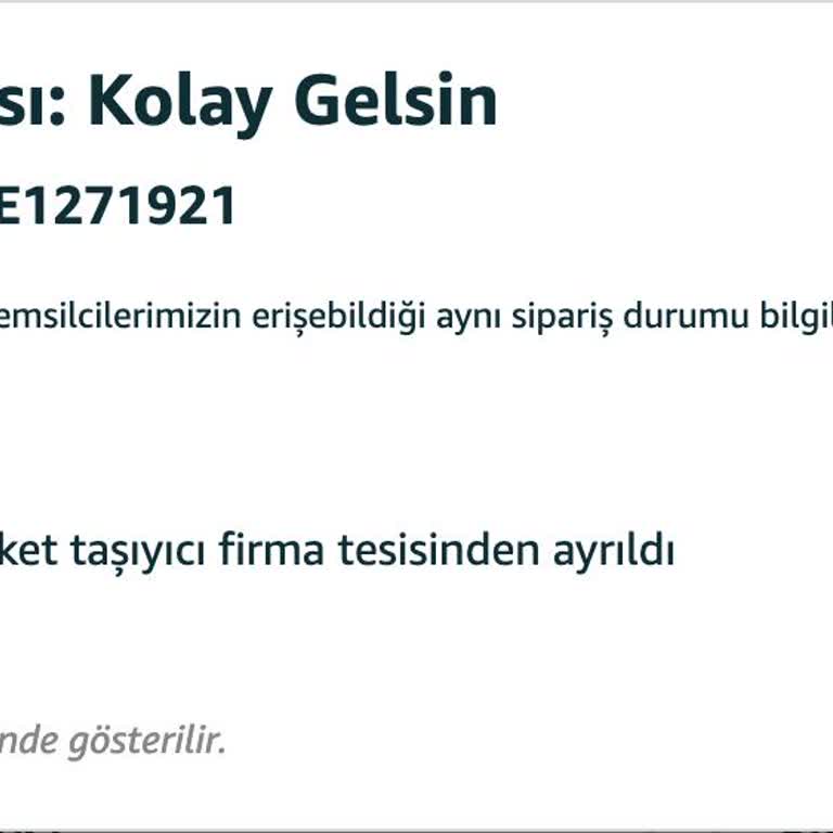 Siparişim 9 Gün Boyunca Kargoya Çıkmadı Ve Süreç Erteleniyor