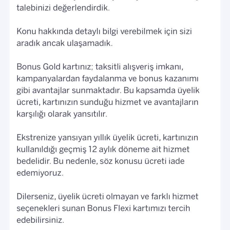 Doğum Günümde Kesilen Yıllık Ücretin Tam İadesi Gerekiyor