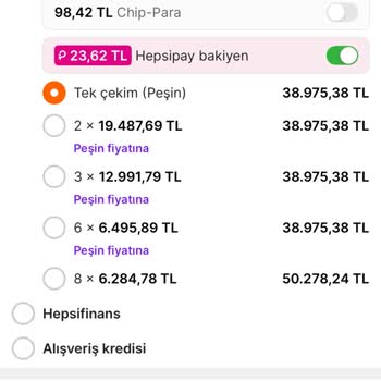 Hepsiburada'da 9 Taksit İlanı Yanıltıcı Ve Sepette Fiyat Değişikliği
