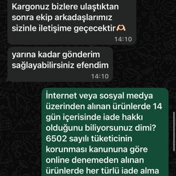 İade Hakkım Reddedildi, 200 TL Kargo Ücreti Kesildi