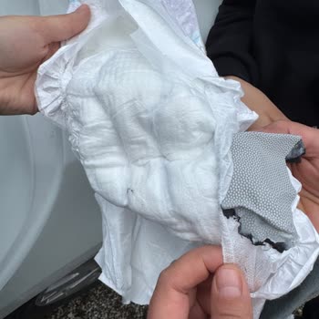 Molfix Bebek Bezinde Yabancı Parça Bulunması Ve İade Talebi