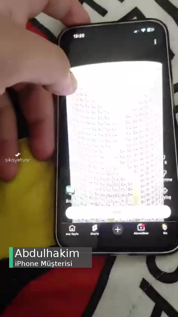 iPhone 13 Ekran Yalpalanması videonun kapak resmi