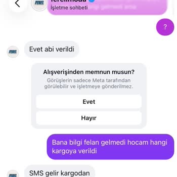 Stok Yok Bilgisiyle Yanıltıcı Kargo Bildirimi Ve İade Talebi