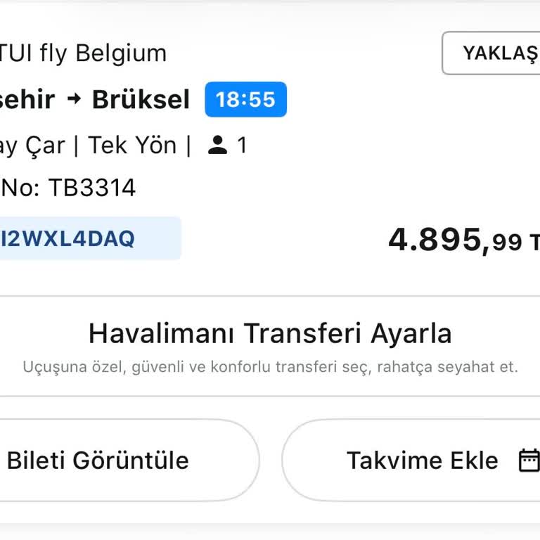 Uçuş Biletinde Kişi Bilgileri Yanlış Alındı Ve Sorumluluk Yükleniyor