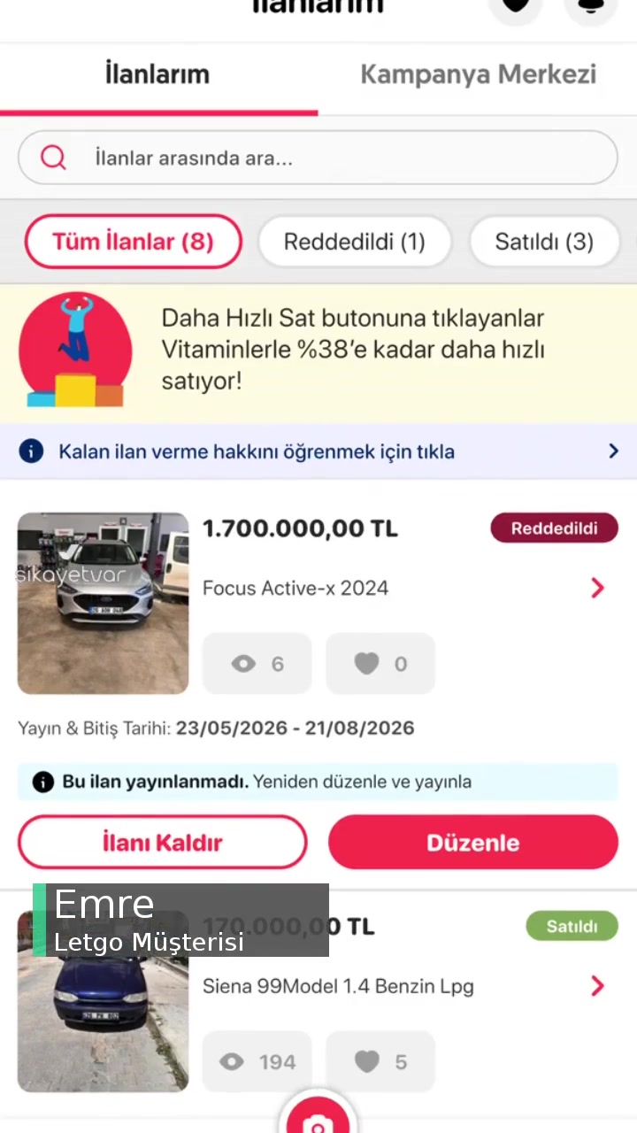 Letgo Para Alıp İlanı Yayınlamıyor videonun kapak resmi
