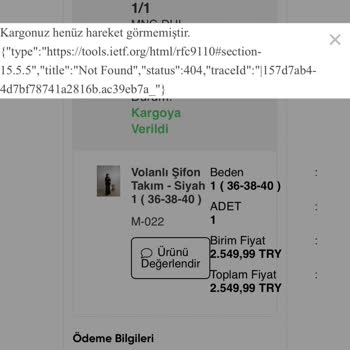 Instagram Satıcısının Gerçekleşmeyen Kargo Gönderisi Ve Yanıltıcı Takip Numarası
