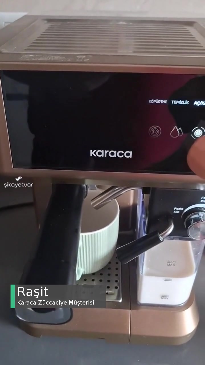 Karaca S10 Kahve Makinesi - Yeni Gelen Cihazda İlk Kullanımda Sorun videonun kapak resmi