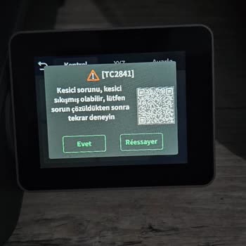 Hepsiburada Satın Alınan 3D Yazıcıda Kesme Hatası Ve Yetkili Servis Ulaşılamazlığı