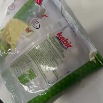 Kebir Yarım Yağlı Mozerella Peyniri Küflü Çıkıyor