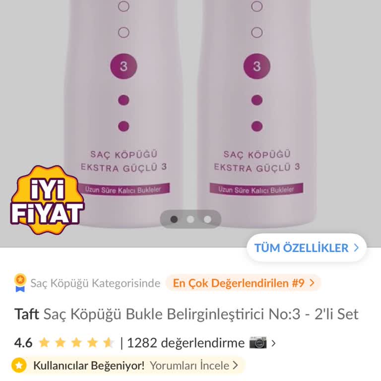 Eksik Gelen Taft Saç Köpüğü Ve Yanıltıcı Kargo Bilgileri