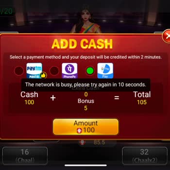 Withdrawal And Recharge Issue With Teen Patti Qaeda Master App