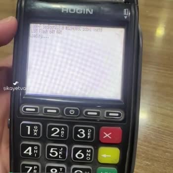 Hugin Ödeme Sistemleri Çöp Cihaz!