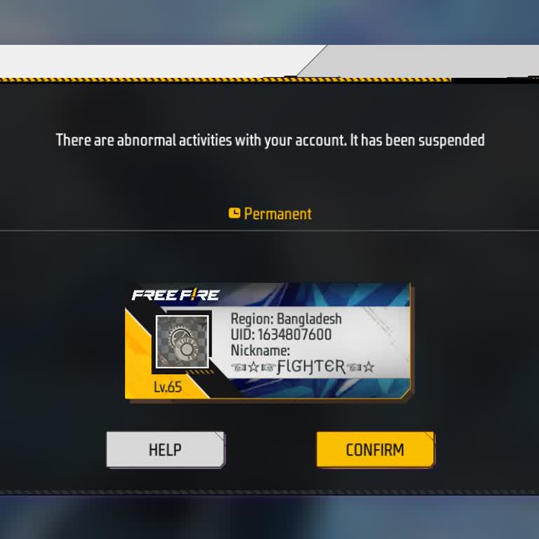 Free Fire Permanent Ban Left My Purchases and Progress Locked