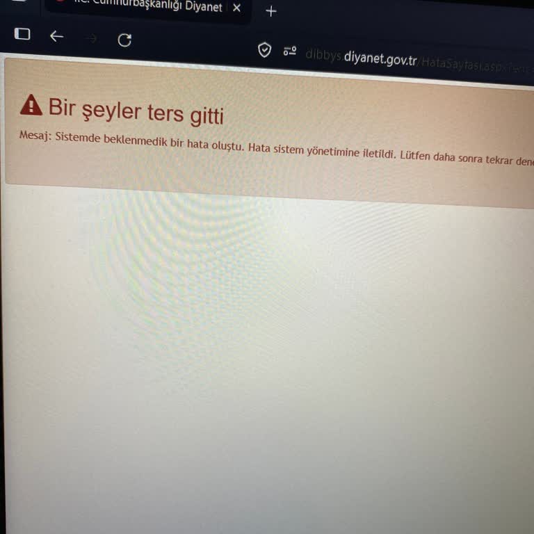 Sistem Hatası Nedeniyle Güvenlik Görevlisi Başvurusu Yapılamıyor