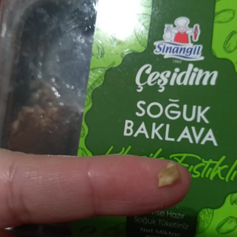 Sinangil Soğuk Baklavasında Fıstık Kabuğu Bulunması Ve Güvenlik İhlali