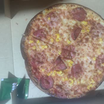 Migros Yemek'ten Yanık Pizza, 1 Saat Bekleme Ve İade Yok