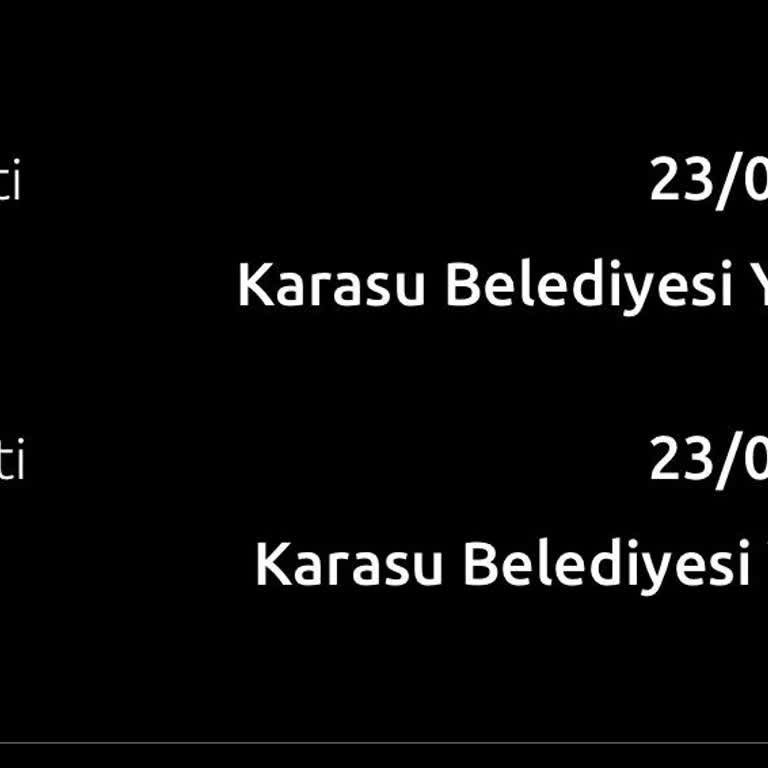 Karasu Belediyesi 10 Dakikalık Park İçin 200 TL HGS Kesintisi