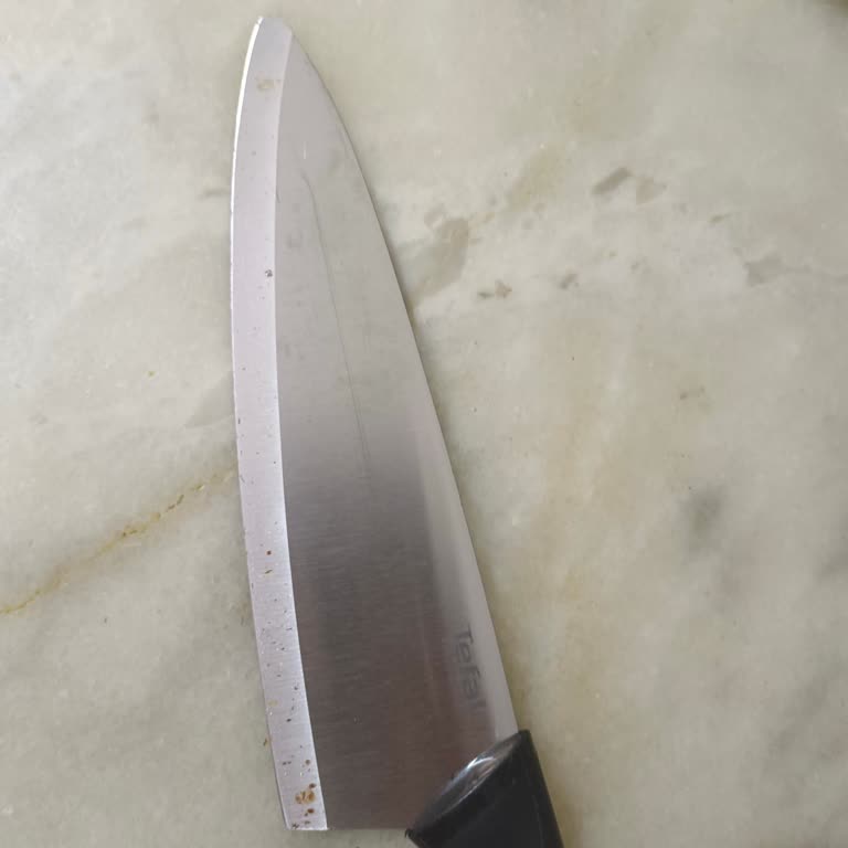 Tefal Şef Bıçağı 3 Ayda Paslandı, Sağlık Tehlikesi