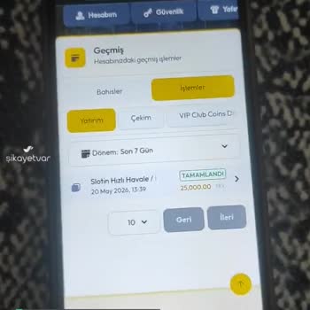 Param Verilmedi Slotin Sitesi Pişmanlıktır
