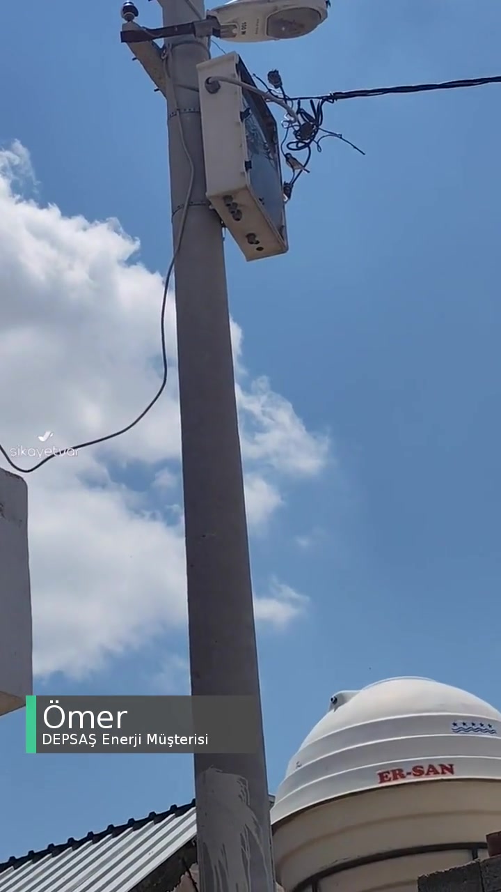 Depsaş Enerji Elektrik Direğinin Uygunsuz Yeri videonun kapak resmi