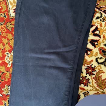 Kiğılı Lacivert Pantolon İlk Yıkamada Çizgili İade Ve Değişim Talebi