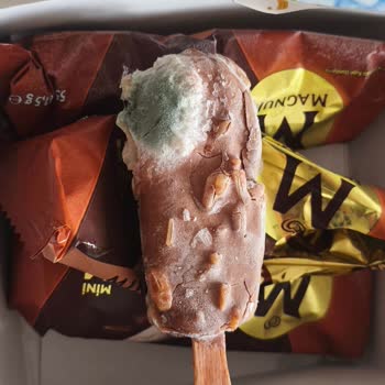Algida Magnum Dondurma Küflü Ve Buz Tutmuş Çıktı