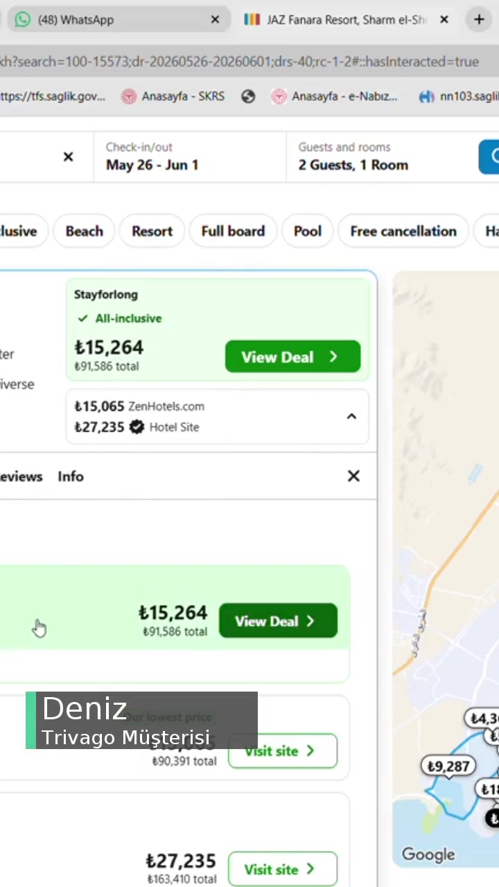 Trivago Yanlış Yönlendirmesi İle Yapılan Stayforlong Rezervasyonu videonun kapak resmi