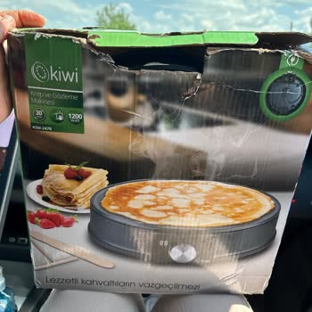 A101'de Açık Ambalajlı Kivi Krep Makinesi Satışı Ve İade Reddi