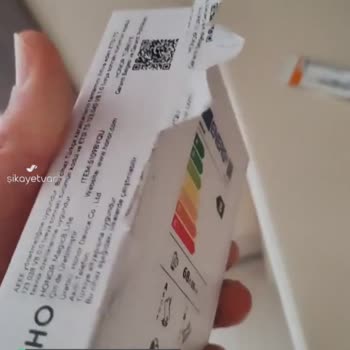 Hepsiburada'dan Telefon Aldım Etiketleri Açılmış Teslim Edildi