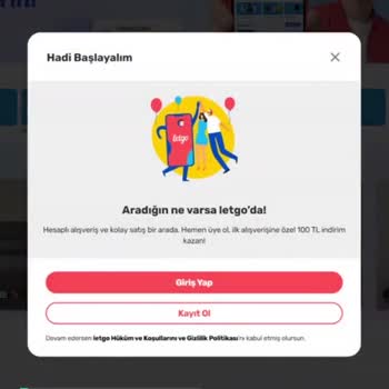 Letgo Giriş Stresi / İşkencesi