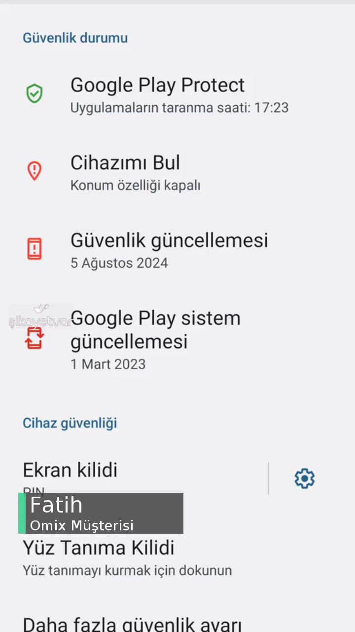 Omix X6 Parmak İzi Batarya Sorunu videonun kapak resmi