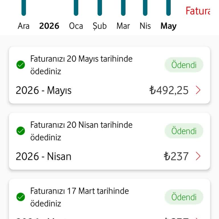 Yüksek Vodafone Faturalarım Çözülmedi, Daha Uygun Tarifeye Geçiş Talebi