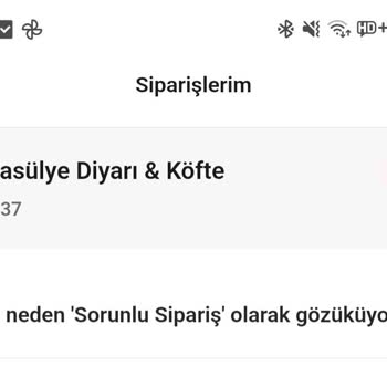 Yemeksepeti Sipariş İptali Ve İade Sürecinde Destek Eksikliği