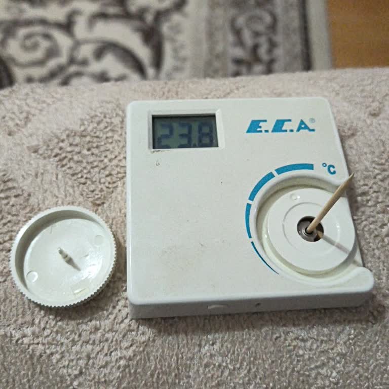 ECA Ert-176 Modellerinde Sıcaklık Ayar Düğmesi Kırılması Ve Parça Desteği Talebi