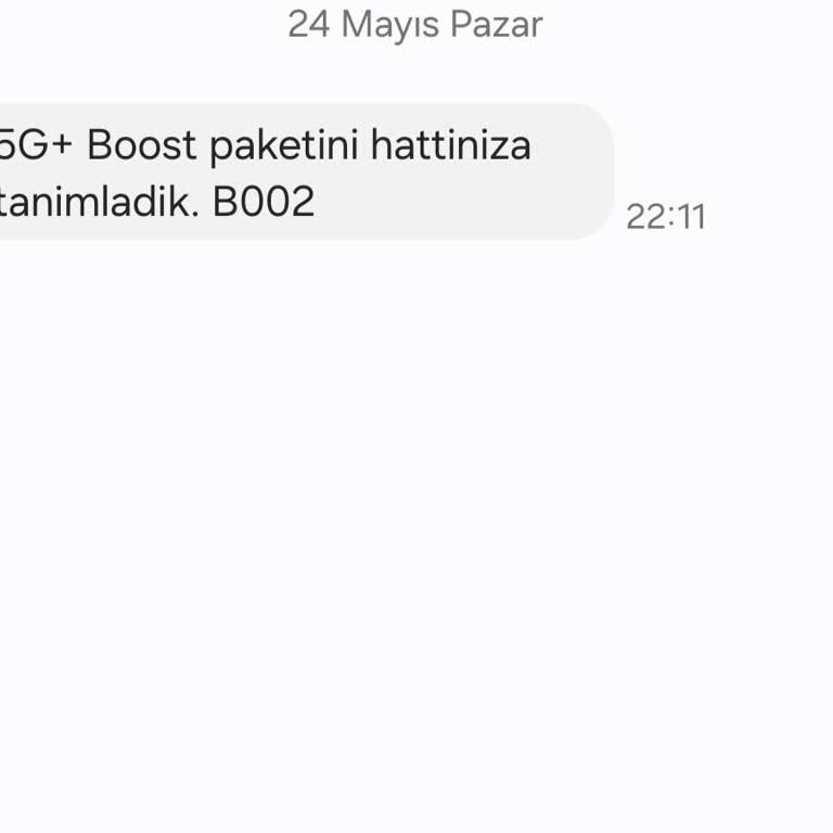 Turbo Boost Plus Ücreti Çekildiği Halde Paket Aktif Edilmedi Ve Müşteri Hizmetine Ulaşılamadı