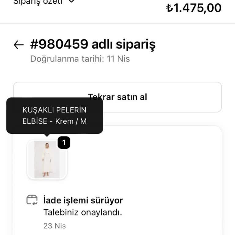 İade Süreci Uzuyor Ve Müşteri Hizmetinden Bilgi Alamıyorum