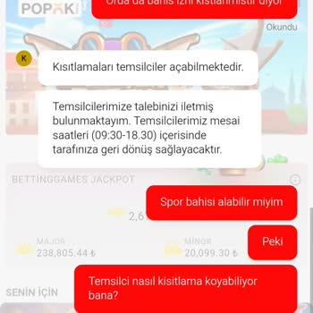 Casinoas Hesabımda İzinsiz Kısıtlama ve Kullanılamayan Bakiye