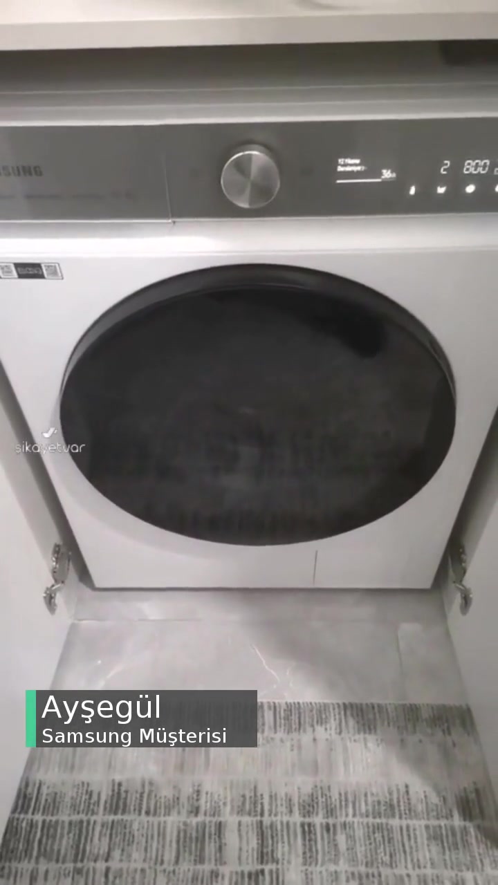 Samsung 11 Kg Yapay Zeka Çamaşır Makinesi Sıkma Ve Durulamada Helikopter Gibi! videonun kapak resmi