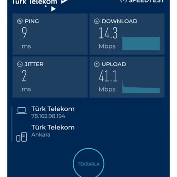 Türk Telekom 100 Mbps Taahhüdü Aşılmadı, Sürekli Düşük Hız Ve Yüksek Ping